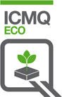 Il marchio di sostenibilità ICMQ ECO viene rilasciato alle aziende che certificano le caratteristiche prestazionali dei prodotti unitamente alle caratteristiche che rispondono ai principi di sostenibilità ambientale